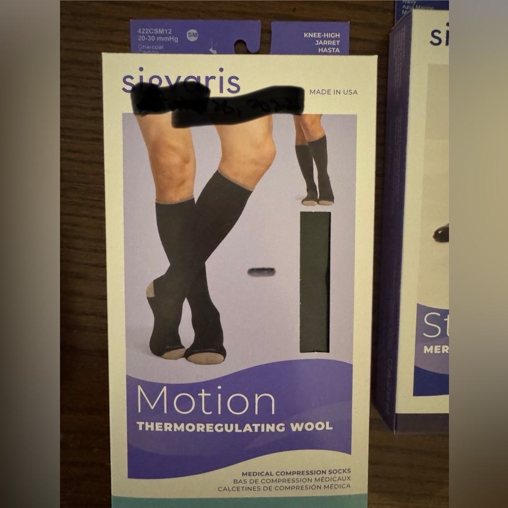 Sigvaris Motion Thermoregulating Wool Socks